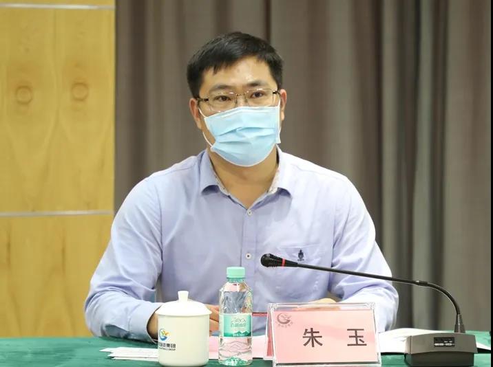 刘鑫会见中铁建北部湾建设投资公司董事长朱玉